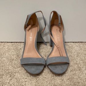 Dusty Blue Heels